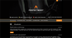 Desktop Screenshot of perfectbody.cms.efitness.com.pl