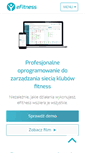Mobile Screenshot of efitness.pl